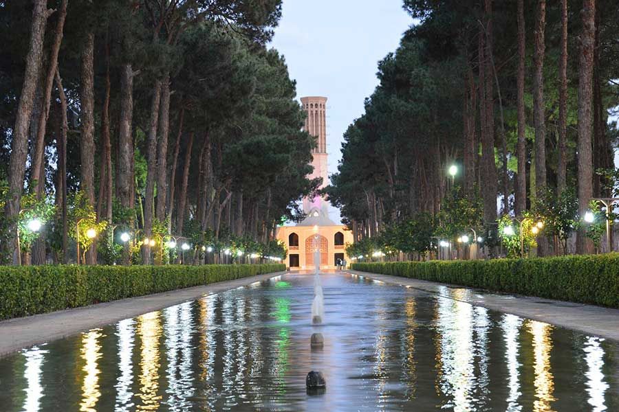Dowlat Abad Garden in Yazd Province