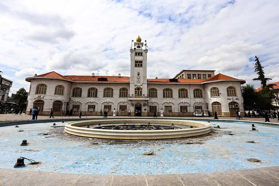 Municipality Mansion and Clock Tower in Rasht