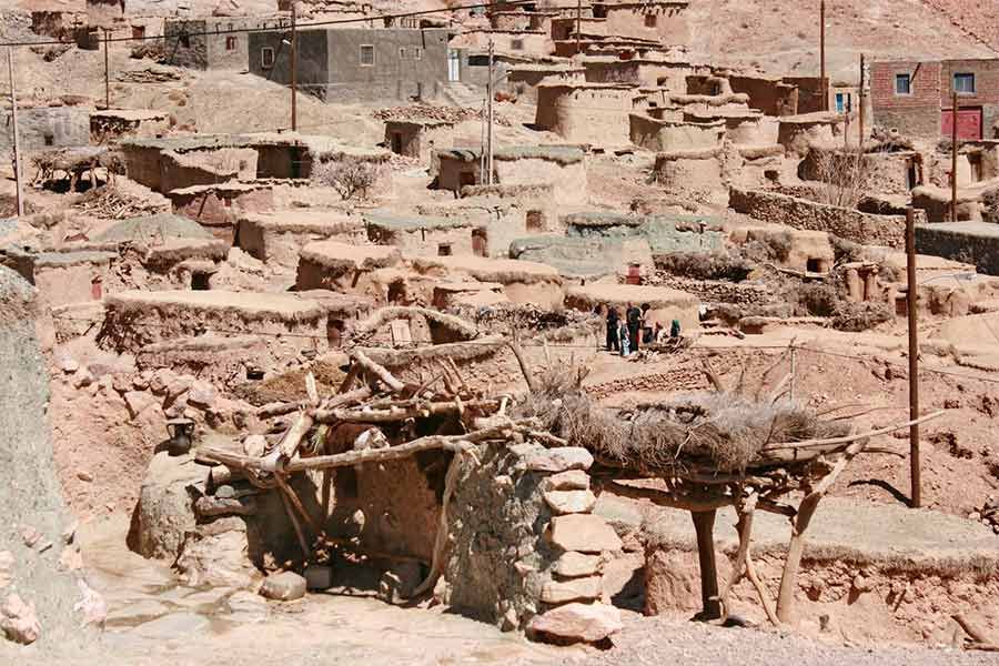 Makhunik Village of rurals City Sarbishe in Iran.