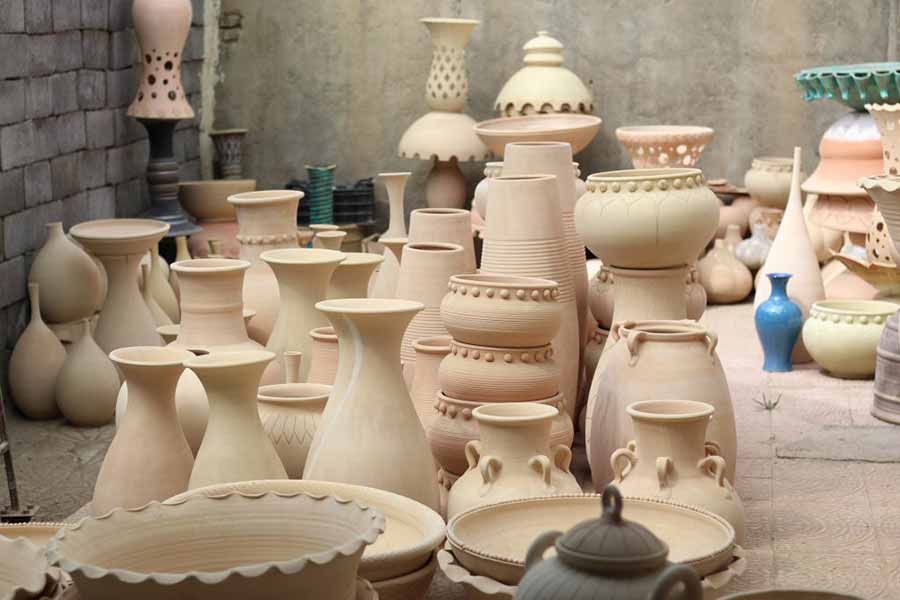 Lalejin Pottery city of Iran