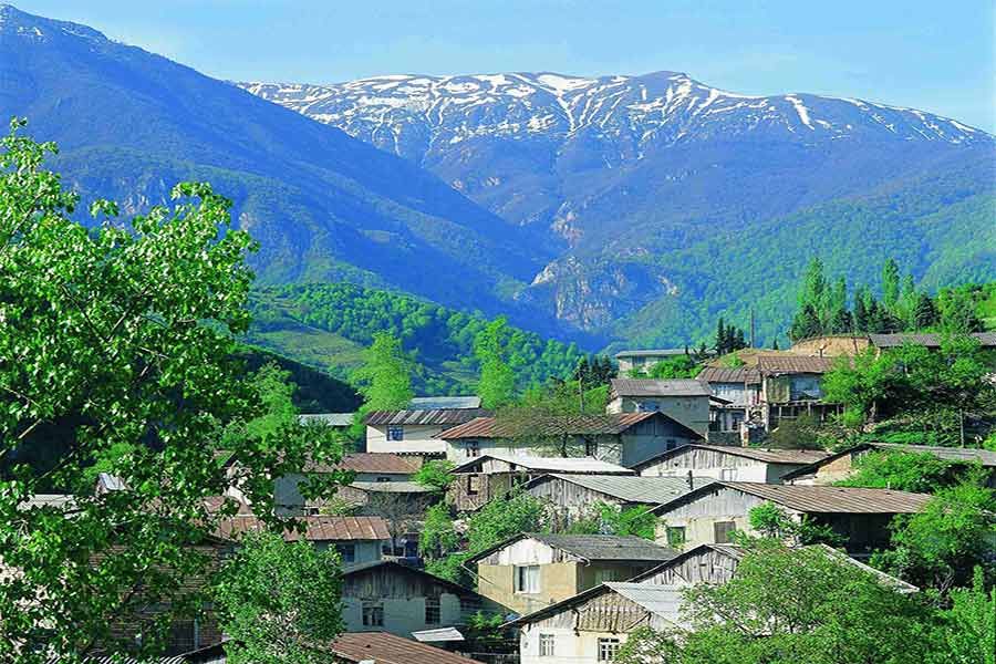 Ziarat Village of rurals City Gorgan in Iran