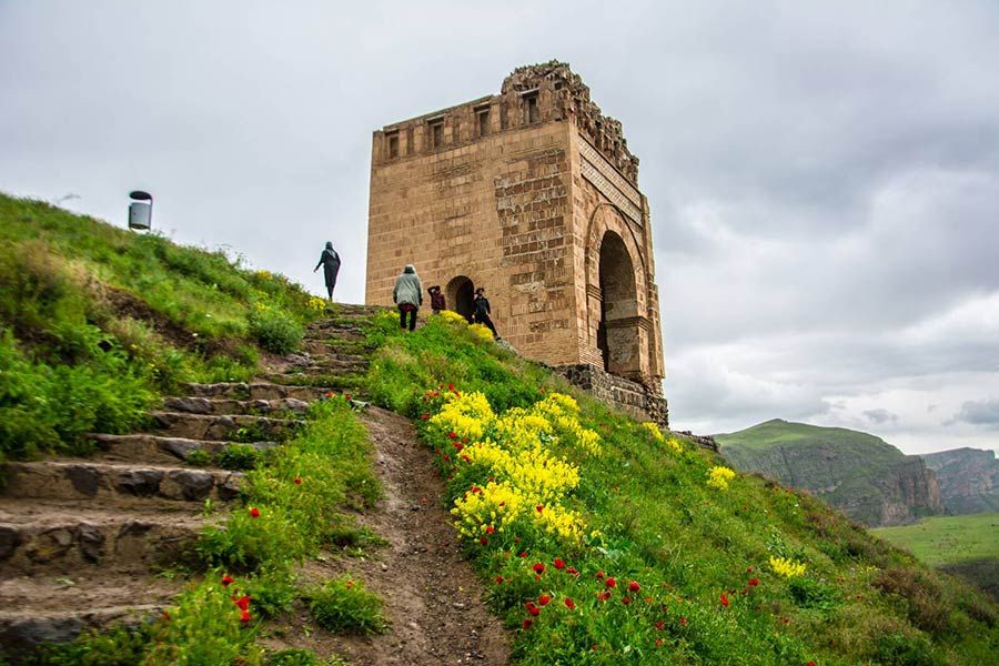 Zahak Castle in East Azerbaijan