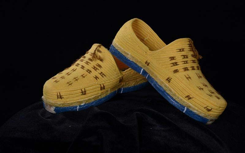 Kalash or Giveh (espadrille) of Kurdistan