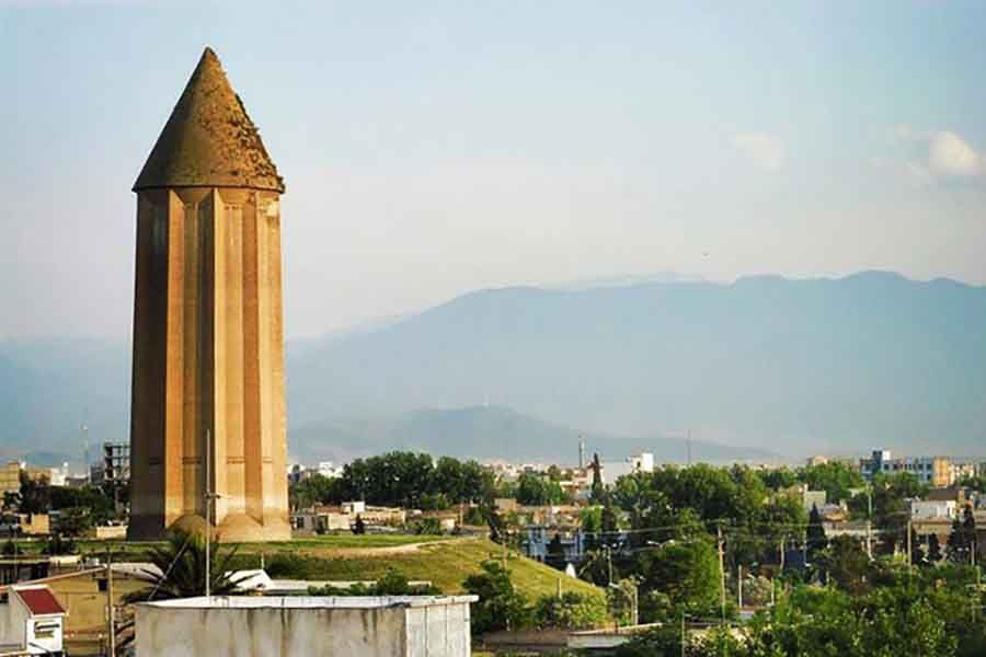 Gonbad-e Kavus in Golestan Province in Iran