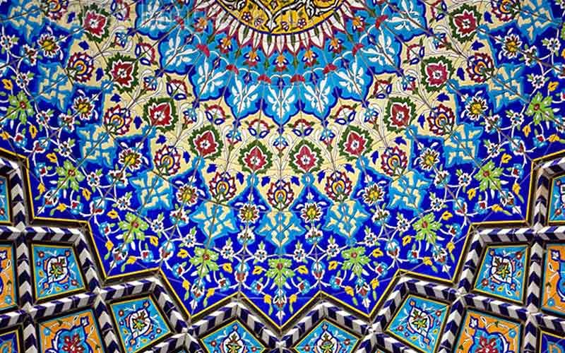 Tiling, Symbol of Ornamental Elements in Iran