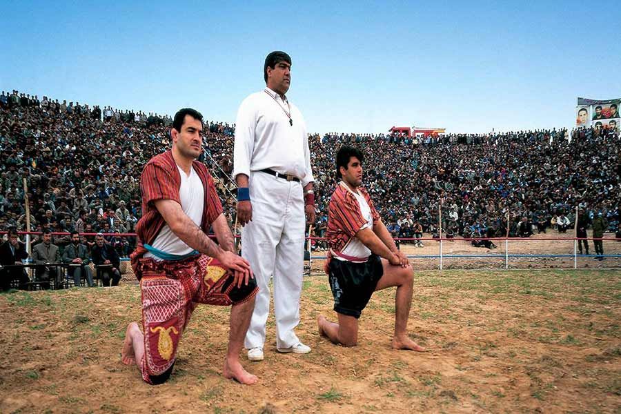 Wrestling with Choukhe (Kurdish Wrestling)